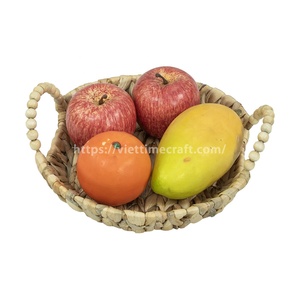 Plateau de service et de rangement rectangulaire pliable en jacinthe d'eau Viettimecraft, écologique, couleur personnalisable, articles ménagers en rotin - Product Image 5
