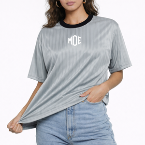 Camiseta Deportiva de Fútbol Americano al por Mayor para Hombre, de Poliéster con Rayas, Logotipo Personalizado, Unisex, Ropa Deportiva para Fanáticos, Fabricante OEM, EE. UU. - Product Image 5