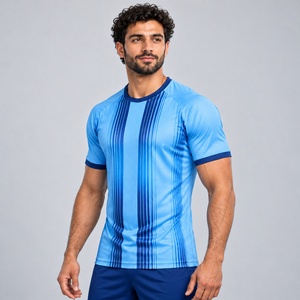Camiseta de Fútbol Sublimada con Gráficos Vibrantes, Nombres y Números de Jugadores Personalizados y Tela Transpirable para Equipos de Fútbol Profesional - Product Image 2
