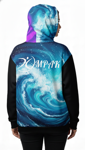 เสื้อฮู้ดดี้โอเวอร์ไซส์สไตล์ลำลองสำหรับทุกเพศ พร้อมดีไซน์พิมพ์ลายแบบซับลิเมชั่นความละเอียดสูง สำหรับแฟชั่นไลฟ์สไตล์ - Product Image 3