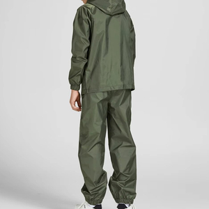 Windproof Windbreaker Set New Stylish Men's Windbreaker <b>Jacket</b> with Zipper <b>Winter</b> Wholesale Rate Custom Windbreaker Set - Product Image 2