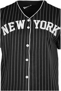 Pure Wholesale OEM Blank Men's New York Slim Fit Pinstripe Baseball Sublimation Jersey All Weather Uniformes de béisbol transpirables - Product Image 3