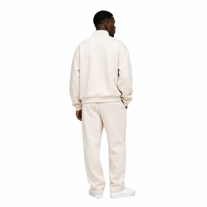 Conjunto de Sudadera con Media Cremallera y Pantalones Jogger para Hombre, de Forro Polar Pesado de 450GSM, Estilo Urbano, Chándal Personalizado OEM, Moda Oversize Personalizada, EE. UU. - Product Image 2