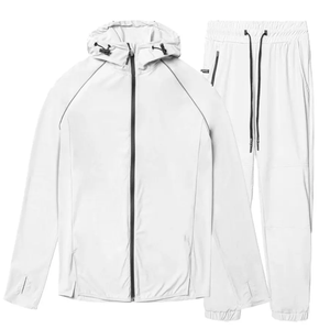 ชุดวอร์มมีฮู้ดสไตล์วินเทจสำหรับผู้ชาย ผ้าฝ้ายเนื้อหนาคุณภาพพรีเมียม ราคาถูก ขายส่ง ชุดจ็อกเกอร์สำหรับฤดูหนาว - Product Image 3