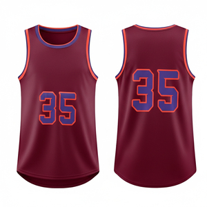 Uniforme Deportivo Transpirable que Absorbe la Humedad, Jersey de Baloncesto Profesional, Impresión de Logotipo Personalizado, Ropa de Equipo, Jersey de Baloncesto para Hombre - Product Image 1