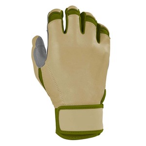 ELIXE SPORTS Gants de frappe en cuir beige, design rembourré pour la main gauche, fermeture auto-agrippante, unisexe, adulte, entraînement, légers, respirants - Product Image 3
