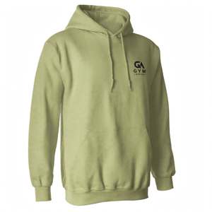 Sweat-shirt à capuche GYM Active pour homme, couleur unie, en molleton bouclette respirant, coupe classique, logo frontal, vêtement d'hiver, vente en gros, 100 % coton - Product Image 2