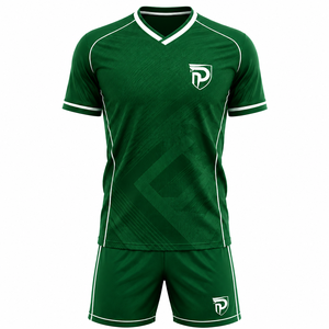 Uniforme de Fútbol Dumela International para Hombre, Jersey Deportivo de Verano, Manga Corta, Color Sólido, Secado Rápido, Transpirable, Cómodo, Poliéster - Product Image 1