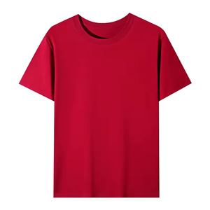 เสื้อยืดแขนยาวผู้ชาย สีพื้น ผ้าฝ้าย คอกลม ทรงปกติ สวมใส่สบาย ระบายอากาศได้ดี ผ้าถัก ซักแล้ว ทรงโอเวอร์ไซส์ รับสกรีนโลโก้ - Product Image 3