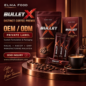 Café Instantáneo Keto Diet con MCT, Bajo en Azúcar, para Control de Peso, Café Funcional Premix, OEM, Marca Privada, Malasia - Product Image 1
