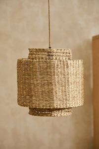High Quality Seagrass Lampshade Home Decor Woven Pendant <b>Light</b> Boho Style Eco-friendly Seagrass Lamp <b>Cover</b> Made in Vietnam - Product Image 6