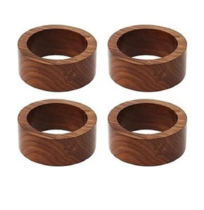 Porte-serviettes en bois écologiques, durables et multifonctionnels, de style moderne et luxueux, pour les mariages, les banquets, les restaurants, les dîners en famille - Product Image 4
