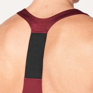 Débardeur de sport tricoté de haute qualité pour homme, col rond ample, respirant, idéal pour l'entraînement estival et la gym - Product Image 6