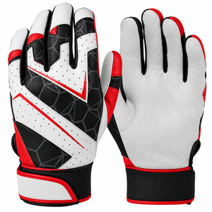 Guantes de Bateo de Béisbol para Hombre de Alta Calidad, con Logotipo Personalizado, de Cuero Colorido para Outfield, en Oferta, Precio de Fábrica Profesional - Product Image 5
