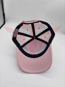 Gorra Unisex de 6 Paneles con Cierre a Presión, Color Sólido, Algodón Vintage, Ajustada, Estilo Béisbol, Hebilla Dorada Cobre, Bordado 3D para Adultos, Casual - Product Image 3