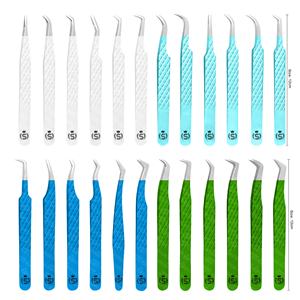 Précision et facilité d'utilisation Pince à épiler en acier pur Variété de couleurs vives Conçu chaque outil - Product Image 2