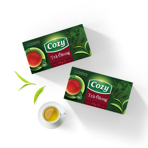 Bulk Wholesale <b>Oolong</b> <b>Tea</b> Bags Heat Seal Organic Detox <b>Tea</b> With Tags Custom Boxes With Logo Packaging - Product Image 1