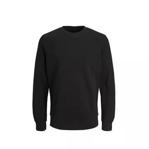 Luxury Soft Cotton Jumper Quick Dry High Quality Sweatshirts with Crewneck Solid Pattern Winter Plain Dyed - Product Image 1