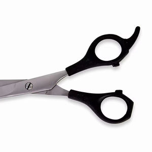 Professional High Hair Cutting Barber Scissors Stainless Steel Razor <b>Edge</b> <b>Plastic</b> Handle Sharp Straight Blade Right-Handed - Product Image 6