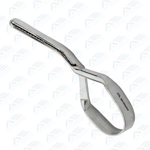 คีมจับห้ามเลือดแบบมีฟันเลื่อย สำหรับศัลยกรรม ผลิตโดย OEM ยี่ห้อ Blalock ทำจากเหล็ก ใช้แบบแมนนวล ปากโค้ง พร้อมการจับด้านข้างเต็มรูปแบบ - Product Image 6