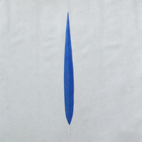 Plumes de faisan argenté artificielles teintées de 50-60 cm en gros pour décorations de mariage, de fête, de carnaval et accessoires capillaires