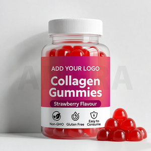 คอลลาเจนกัมมี่รสสตรอว์เบอร์รีแบรนด์ส่วนตัว |   ผู้จัดจำหน่ายอาหารเสริมบำรุงผิว ผม เล็บ แบบขายส่ง - Product Image 3
