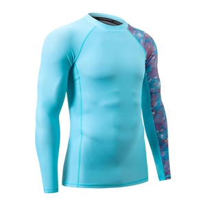 Maillot de sport respirant à manches longues pour homme, personnalisé, fabrication haut de gamme, production en gros - Product Image 2