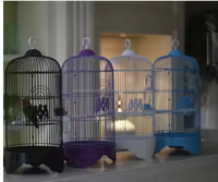 Cages d'élevage de perroquets en fil métallique Cages pour perroquets en acier inoxydable Cage pour perroquets Pigeon Cage en métal artisanale