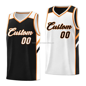 Maillots de basket-ball réversibles personnalisés de haute qualité, maillot de lacrosse, débardeur en mesh - Product Image 3