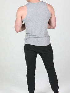 Débardeur pour homme de haute qualité, faible MOQ, meilleure vente, coupe ajustée, vêtements de fitness, débardeurs pour homme - Product Image 4