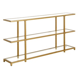 Mesa Consola Moderna de Metal, Muebles para Sala de Estar, Entrada, Decoración de Hogar de Lujo - Product Image 1