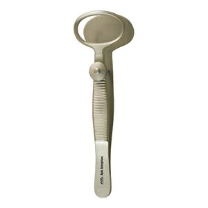 Pince à paupière ophtalmique à plaque supérieure ouverte Grand instrument médical manuel ovale et équipement Pince à tourner les paupières - Product Image 1