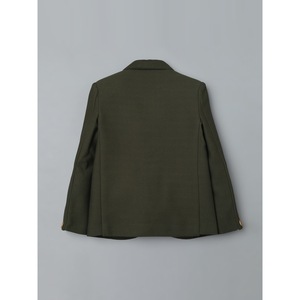 เสื้อเบลเซอร์สีเขียวมะกอกแบบมีลายสำหรับเด็กผู้ชาย - Product Image 2