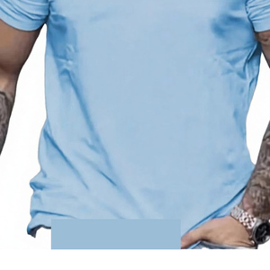 เสื้อยืดผู้ชายคุณภาพสูง ขายส่ง ผ้าฝ้าย 100% พิมพ์ลายแบบรีดร้อน ผ่านกระบวนการซัก ป้องกันรังสียูวี แห้งเร็ว สไตล์สตรีทแวร์ - Product Image 5