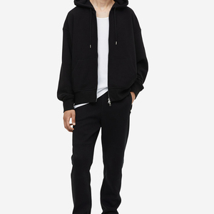 Sweat-shirt d'automne unisexe, sweat à capuche embossé, sweat à capuche avec empiècements contrastés, sweat à capuche pour homme, sweat à capuche avec étiquette personnalisée - Product Image 2