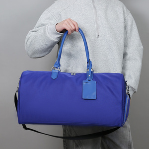 Bolsa de Viaje de Nailon para Hombre, Forma Ovalada, Doble Asa, Cierre de Cremallera, Capacidad de 36-56L, Resistente al Agua - Product Image 5