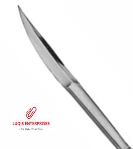 มีดผ่าตัดสองคมยี่ห้อโจเซฟ ขนาด 15 ซม. ปลายโค้งคม มีดผ่าตัดหู คอ จมูก ทำจากเหล็กกล้าไร้สนิม ใช้ซ้ำได้ ฆ่าเชื้อได้ด้วยหม้อนึ่งความดัน - Product Image 3