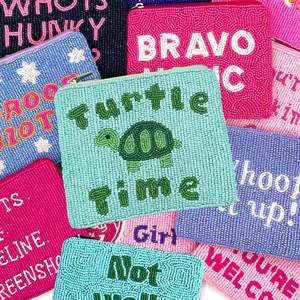 Porte-monnaie brodé mignon de qualité supérieure, perles multicolores, motif papillon, mini sac à fermeture éclair, petit portefeuille, sac ethnique - Product Image 2