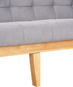 Modern Premium 3-Seater <b>Sofa</b> with Solid <b>Wood</b> <b>Frame</b> Comfortable Triple Seater Lounge Chair for Contemporary Living Room - Product Image 6