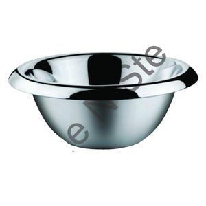 Bol de service de préparation des aliments bol de mélange en verre bol conique en acier inoxydable avec conception d'enchère salade de fruits - Product Image 1