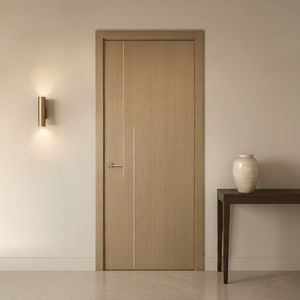 Portes intérieures modernes en bois massif et PVC, anti-moisissure, anti-fissuration, anti-étirement, pour cuisines, appartements et hôtels - Product Image 4