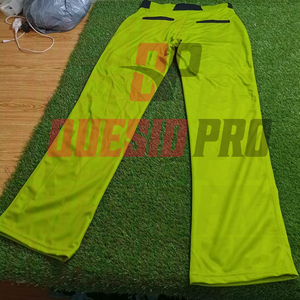 Pantalon de baseball professionnel personnalisable avec impression par sublimation, logo frontal, évacuation de l'humidité, séchage rapide, respirant et léger - Product Image 5