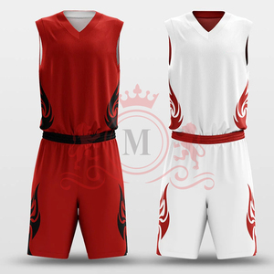 Custom <b>Athletic</b> Team Wear With Durable Reversible Basketball Uniform Comfortable Jersey Shorts For Basketball Games - Product Image 6