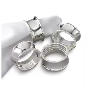 High Quality Metal <b>Napkin</b> <b>Ring</b> for Dining Accessories Table Decoration Wedding Presentation and Party Setup - Product Image 4
