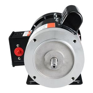 Motore AC Monofase 1HP 1725 Giri/min 115V/230V Telaio 56C Albero Scanalato da 5/8'' Rotazione CW/CCW per Compressori d'Aria - Product Image 2