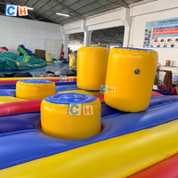 Jeux sportifs gonflables pour adultes CH Outdoor Event : Gladiateur avec bâtons