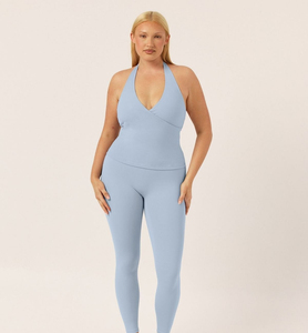 Leggings Deportivos de Cintura Alta para Mujer, Pantalones de Yoga Transpirables y Elásticos, Ropa Deportiva al por Mayor - Product Image 3