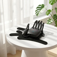 Gant Exosquelette Électrique de Rééducation des Doigts, Dispositif Bionique de Massage pour Exercices Post-AVC et Hémiplégie, Rechargeable