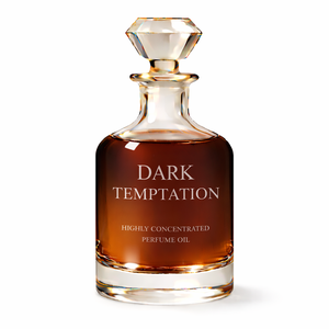 Aceite de Perfume Concentrado (Attar) Dark Temptation de Alta Calidad, 50 Gramos, Sin Alcohol, Unisex, Fragancia Duradera - Product Image 1