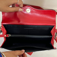 Sac fourre-tout et pochette bandoulière en cuir de vachette façonnée à la main style western, ensemble deux pièces assorti, sac messager double cœur pour femme